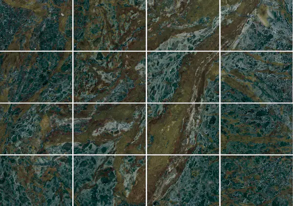 جرانيت برازيلي بإضاءة ذهبية مطابقة ربع كتاب