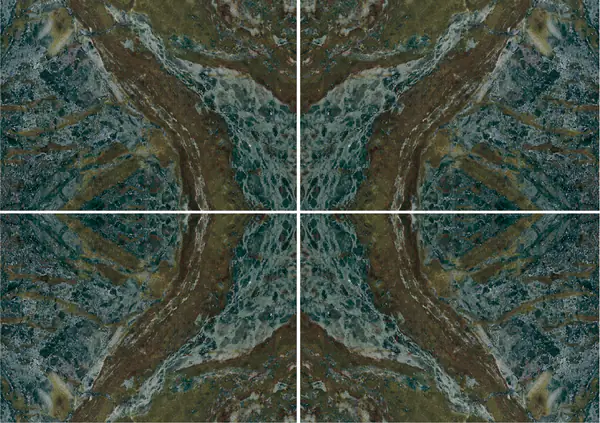 جرانيت برازيلي بإضاءة ذهبية عروق غير متطابقة