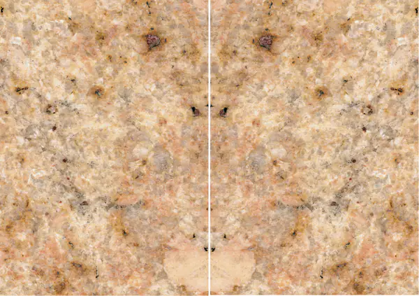 جرانيت البلوط الذهبي الهندي مطابقة ربع كتاب