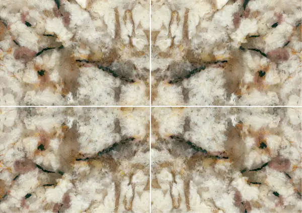 جرانيت برازيلي ذهبي فضي عروق متتابعة