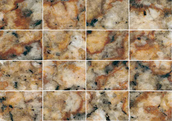 جرانيت برازيلي بلون التوب الذهبي مطابقة كتاب مفتوح