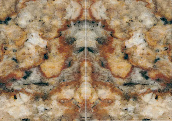 جرانيت برازيلي بلون التوب الذهبي مطابقة ربع كتاب