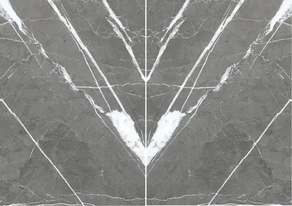 رخام جرافيت التركي مطابقة ربع كتاب