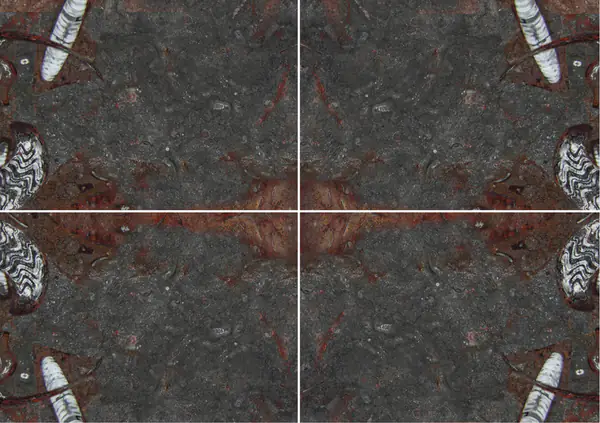 رخام مغربي من نوع جران فوسيل عروق متتابعة