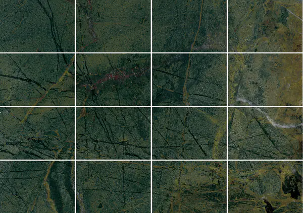 جرانيت برازيلي أخضر السلام البيئي مطابقة ربع كتاب