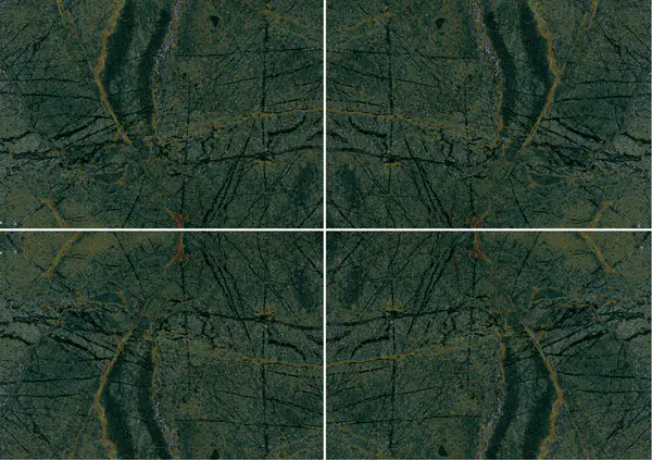 جرانيت برازيلي أخضر السلام البيئي عروق متتابعة