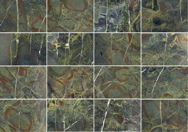 كوارتزيت البازيل البرازيلي الأخضر مطابقة كتاب مفتوح