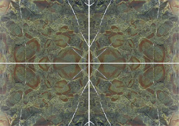 كوارتزيت البازيل البرازيلي الأخضر عروق غير متطابقة