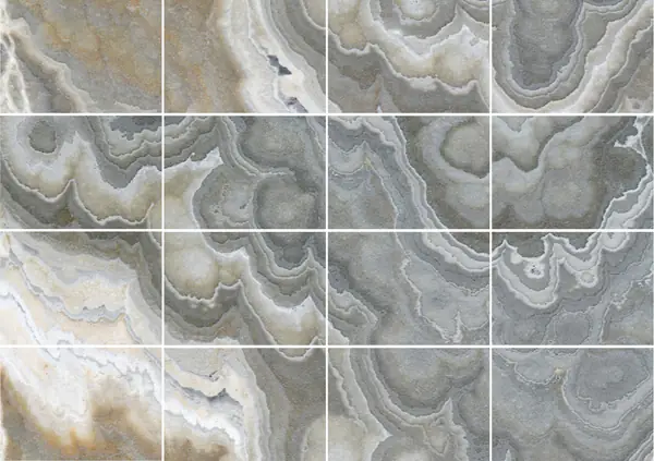 أونيكس اللؤلؤ الرمادي التركي مطابقة كتاب مزدوج مفتوح