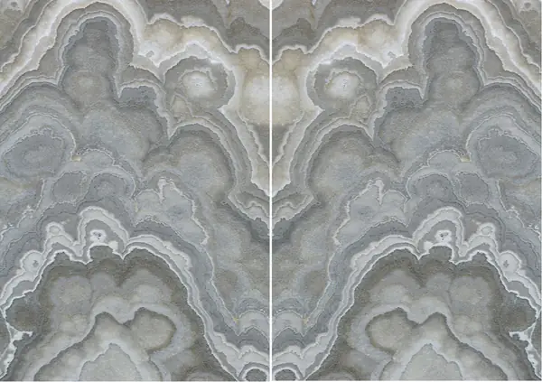 أونيكس اللؤلؤ الرمادي التركي مطابقة ربع كتاب