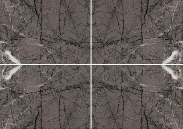 رخام غريجيو كارنيكو التركي عروق غير متطابقة