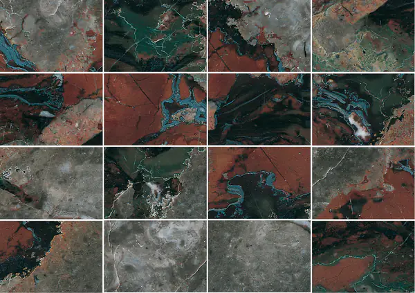 رخام جريس أنتيك الفرنسي مطابقة كتاب مفتوح