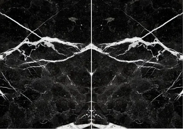 رخام صيني أسود جليدي مطابقة ربع كتاب