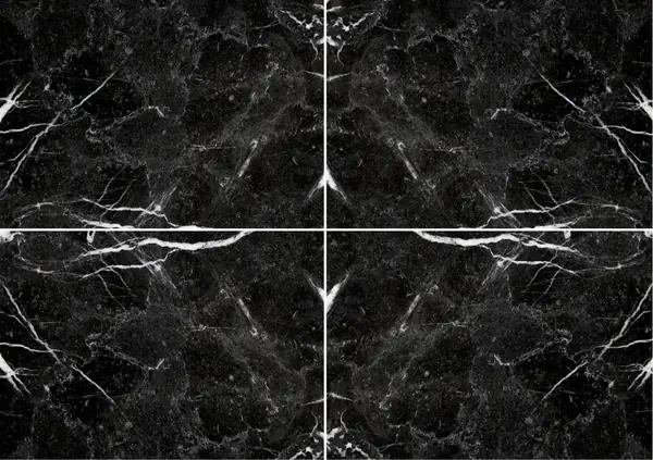 رخام صيني أسود جليدي عروق متتابعة