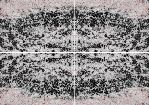 التندرا الجليدية (الميجمايت الأمفيبوليت الغني بالعقيق) الجرانيت الروسي عروق غير متطابقة