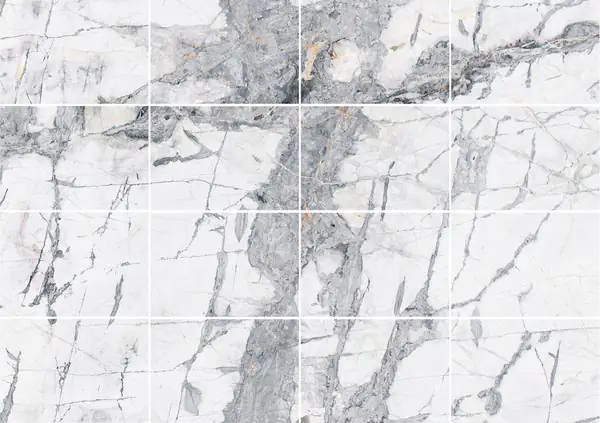 رخام تركي رمادي غير مرئي مطابقة كتاب مزدوج مفتوح