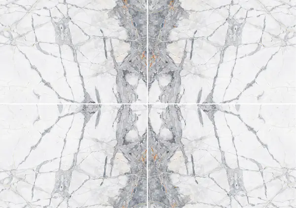 رخام تركي رمادي غير مرئي عروق متتابعة