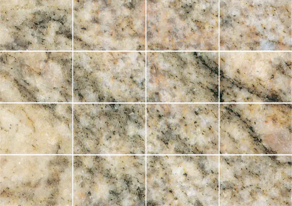 جرانيت العاج الذهبي الأنغولي مطابقة كتاب مزدوج مفتوح