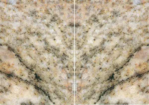 جرانيت العاج الذهبي الأنغولي مطابقة ربع كتاب