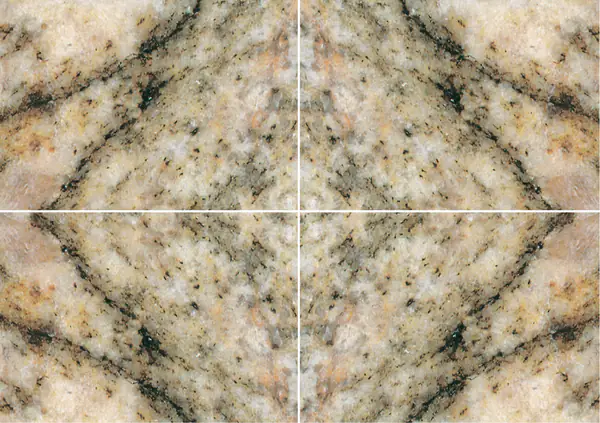 جرانيت العاج الذهبي الأنغولي عروق متتابعة