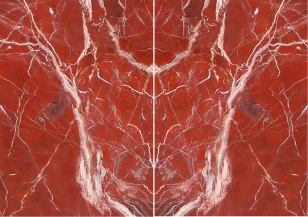 رخام جاسبر الأحمر المصري مطابقة ربع كتاب