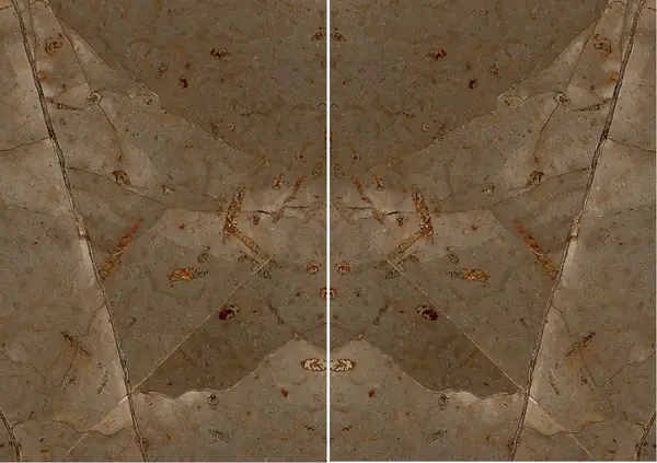 رخام جراسيك براون المغربي مطابقة ربع كتاب