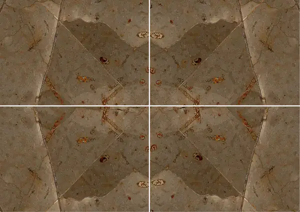 رخام جراسيك براون المغربي عروق متتابعة