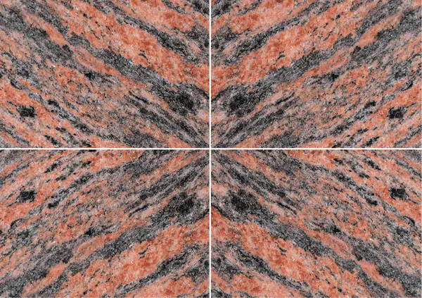 كالغوفارا-1 (الجرانيت النيس) الجرانيت الروسي عروق متتابعة