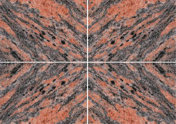 كالغوفارا-1 (الجرانيت النيس) الجرانيت الروسي عروق غير متطابقة