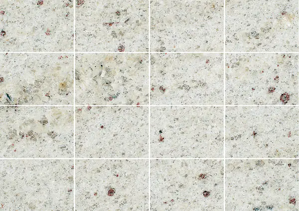 جرانيت كشمير الأبيض الهندي مطابقة ربع كتاب