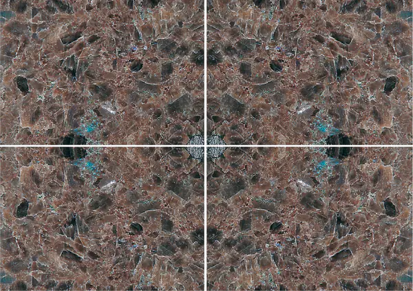 جرانيت لابرادور أنتيك النرويجي عروق غير متطابقة