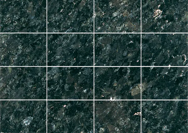 جرانيت لابرادور الأسود النرويجي مطابقة كتاب مزدوج مفتوح