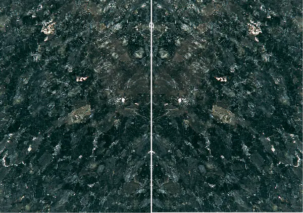 جرانيت لابرادور الأسود النرويجي مطابقة ربع كتاب