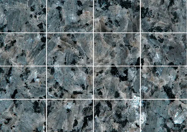 جرانيت لابرادور جراند بيرل النرويجي مطابقة ربع كتاب