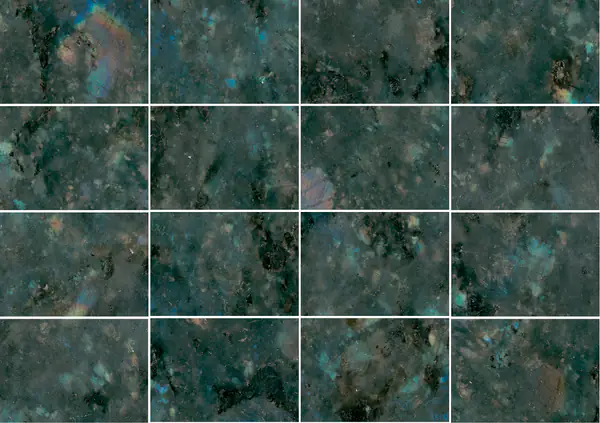 جرانيت مالاجاشي أزرق لابرادوريت مطابقة كتاب مفتوح