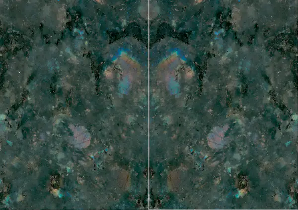 جرانيت مالاجاشي أزرق لابرادوريت مطابقة ربع كتاب