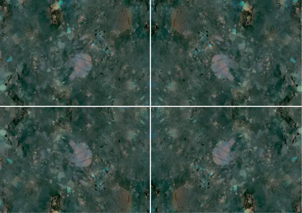 جرانيت مالاجاشي أزرق لابرادوريت عروق متتابعة