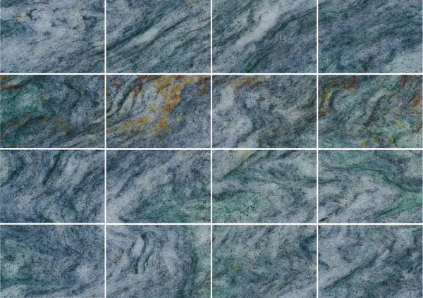 كوارتزيت أزرق برازيلي للسيدات مطابقة كتاب مزدوج مفتوح