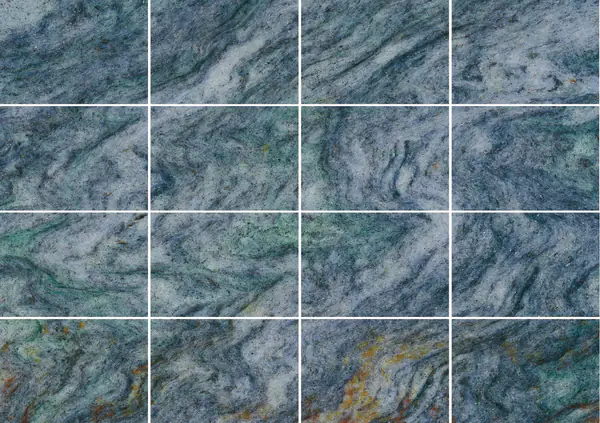 كوارتزيت أزرق برازيلي للسيدات مطابقة ربع كتاب