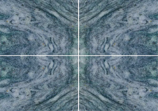 كوارتزيت أزرق برازيلي للسيدات عروق غير متطابقة