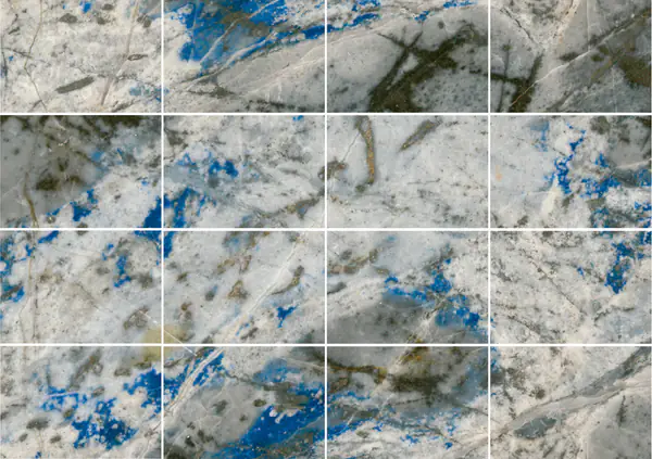 عيون اللازورد رخام تشيلي مطابقة كتاب مزدوج مفتوح