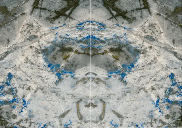 عيون اللازورد رخام تشيلي مطابقة ربع كتاب