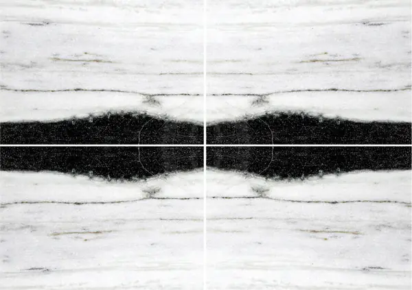 رخام أبيض هندي من اللوفر عروق غير متطابقة