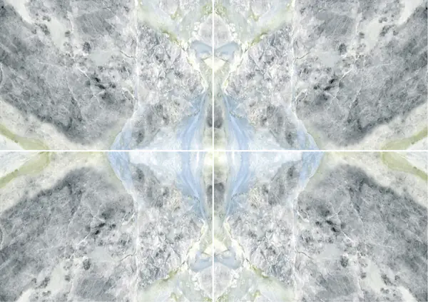 رخام لومن بلو البرازيلي عروق متتابعة