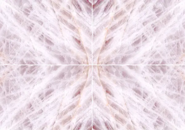 كوارتزيت برازيلي وردي لومكس عروق متتابعة