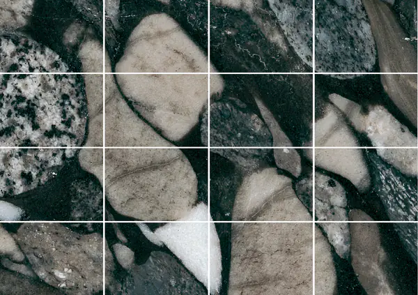 جرانيت ماريناس بلاك البرازيلي مطابقة ربع كتاب