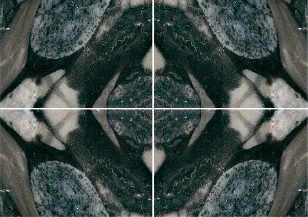 جرانيت ماريناس بلاك البرازيلي عروق غير متطابقة