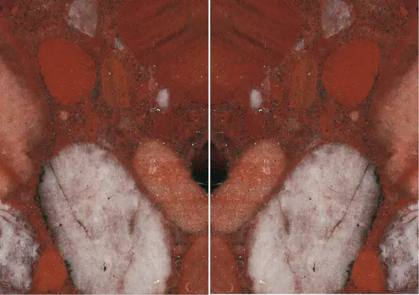 جرانيت ماريناس الأحمر البرازيلي مطابقة ربع كتاب