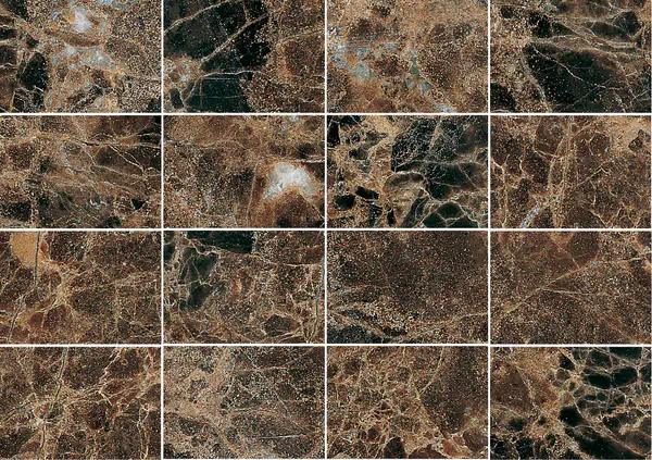 رخام مارون إمبيرادور الإسباني الداكن مطابقة كتاب مفتوح