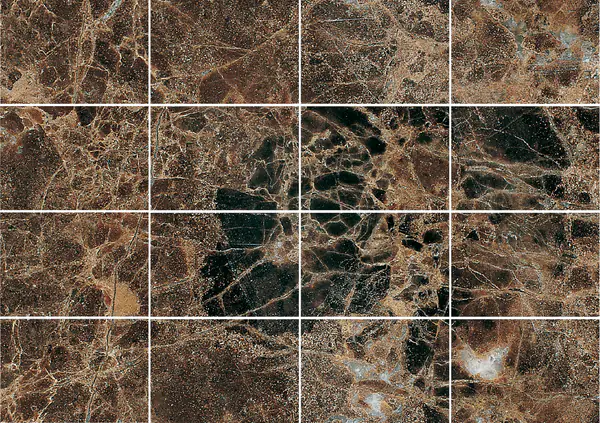 رخام مارون إمبيرادور الإسباني الداكن مطابقة كتاب مزدوج مفتوح